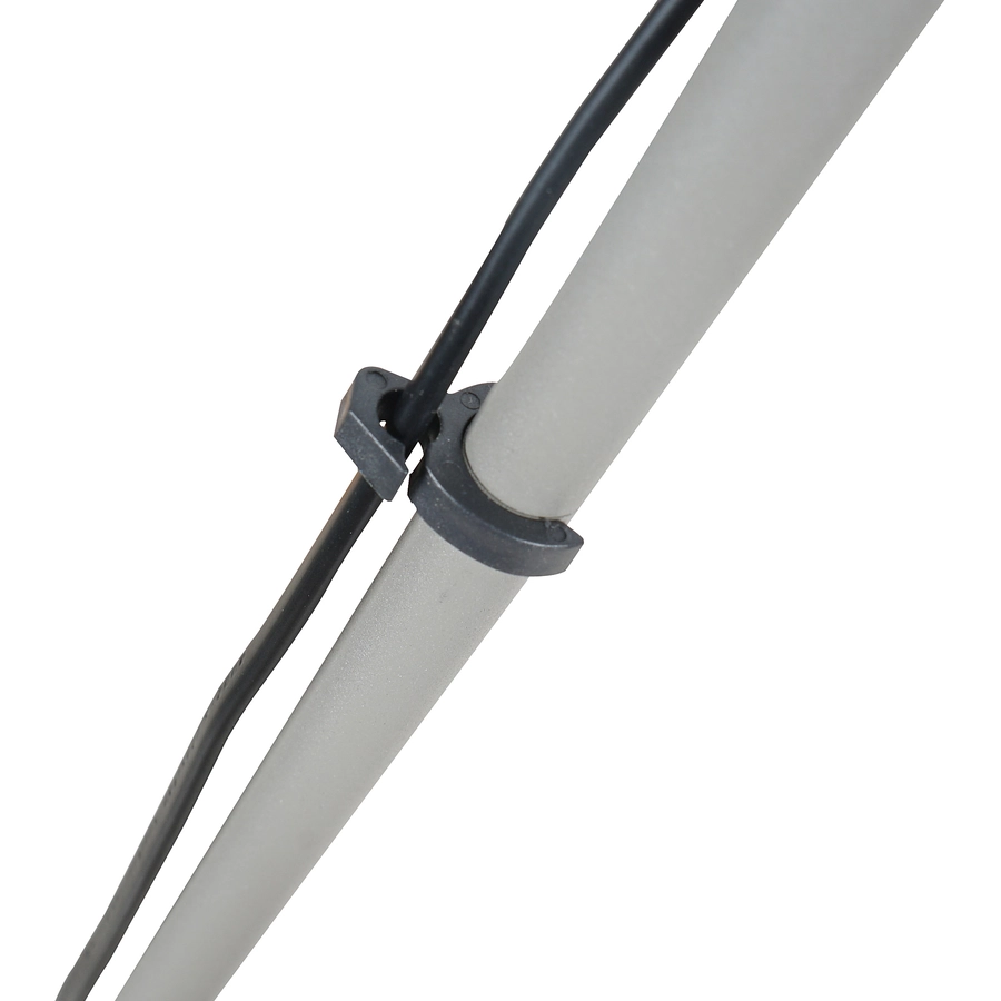 HOMCOM Tripod-Stehlampe schwarz