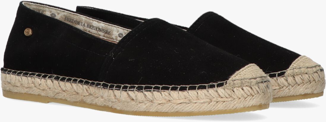zwarte fred de la bretoniere espadrilles 152010174