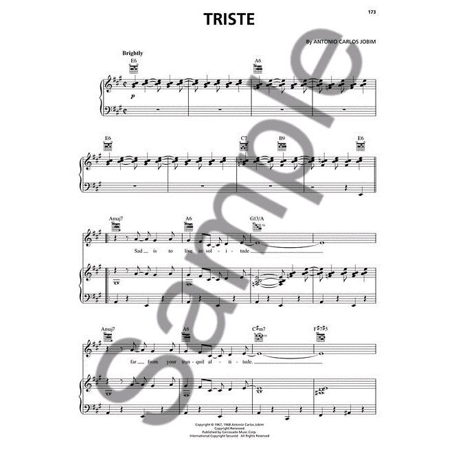 Hal Leonard - The Bossa Nova Songbook (PVG)
