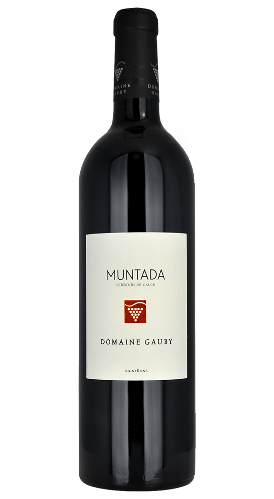 DOMAINE GAUBY- MUNTADA 2018  Languedoc Roussillon-Côtes Catalanes-Rouge-