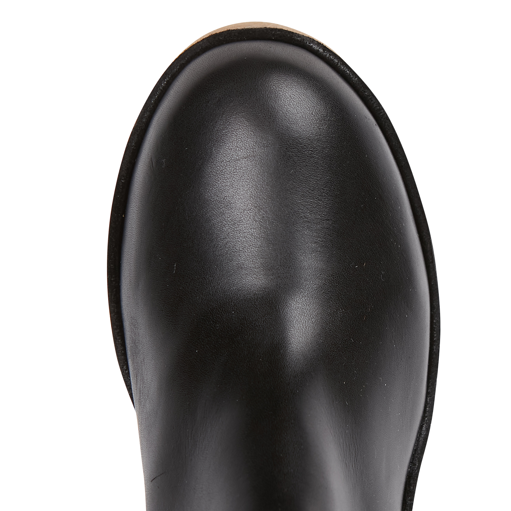 LAURELL - Bottines à talon en cuir lisse | Noir