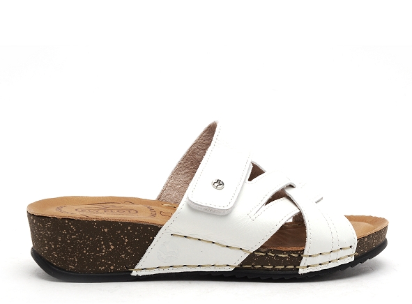 Flyflot mules et sabots plats femme flaxo blanc