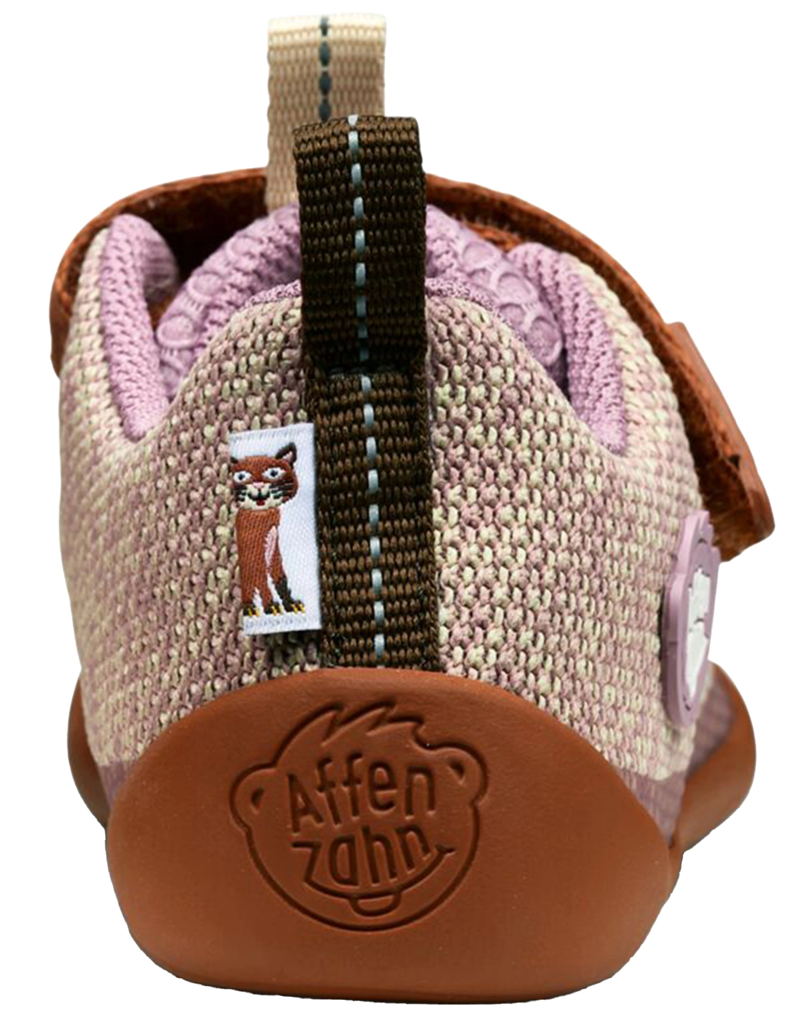 Strick-Halbschuhe HAPPY KATZE in rosa