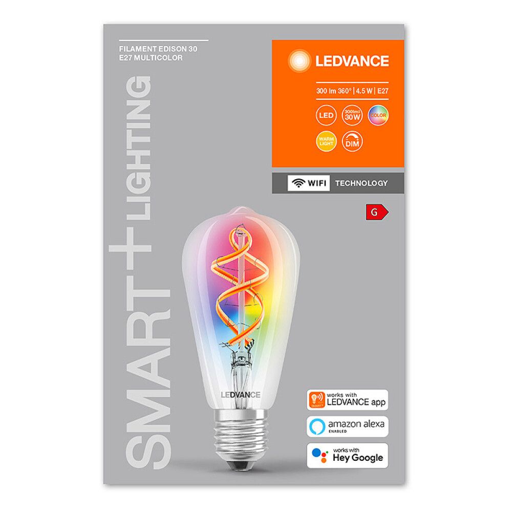 LYSPÆRE LEDVANCE SMART+ WIFI CL RGBW E27 4,5W