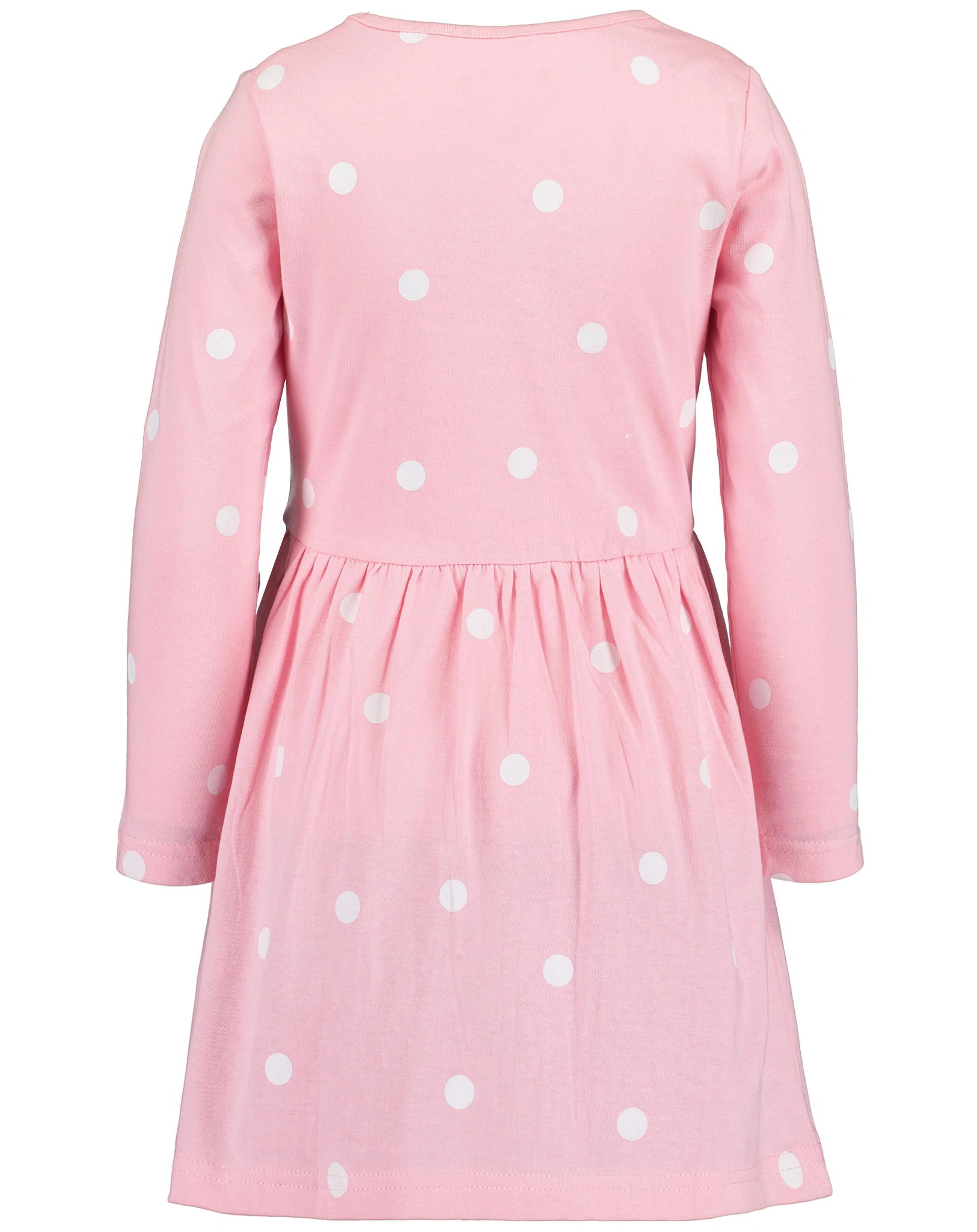 Shirtkleid LOVE gepunktet in azalee