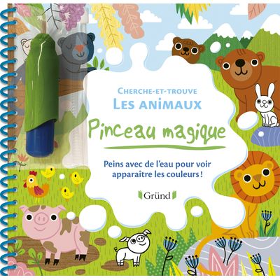 Pinceau Magique - Cherche-Et-Trouve Les Animaux