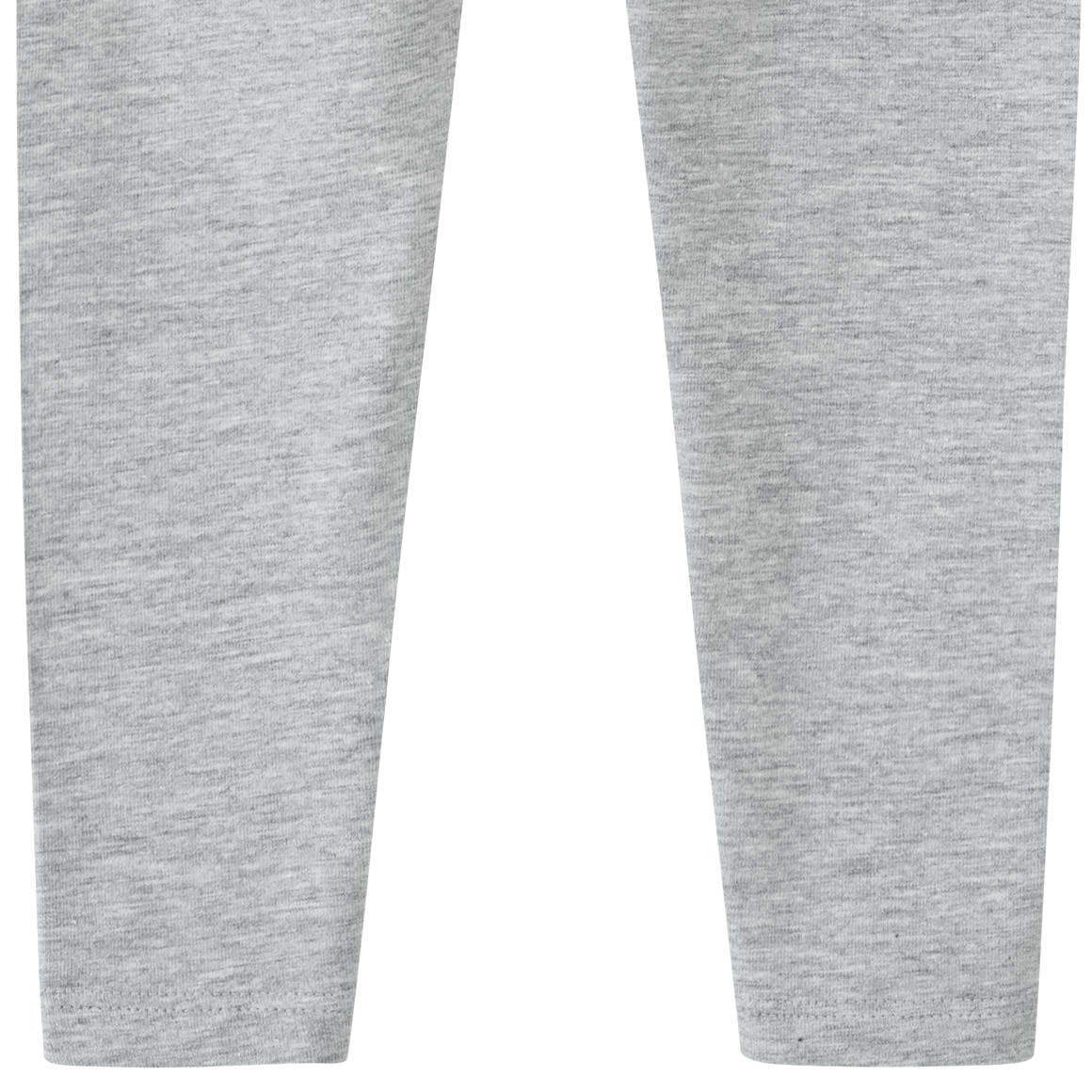 Topolino Mädchen Leggings im meliertem Look hellgrau