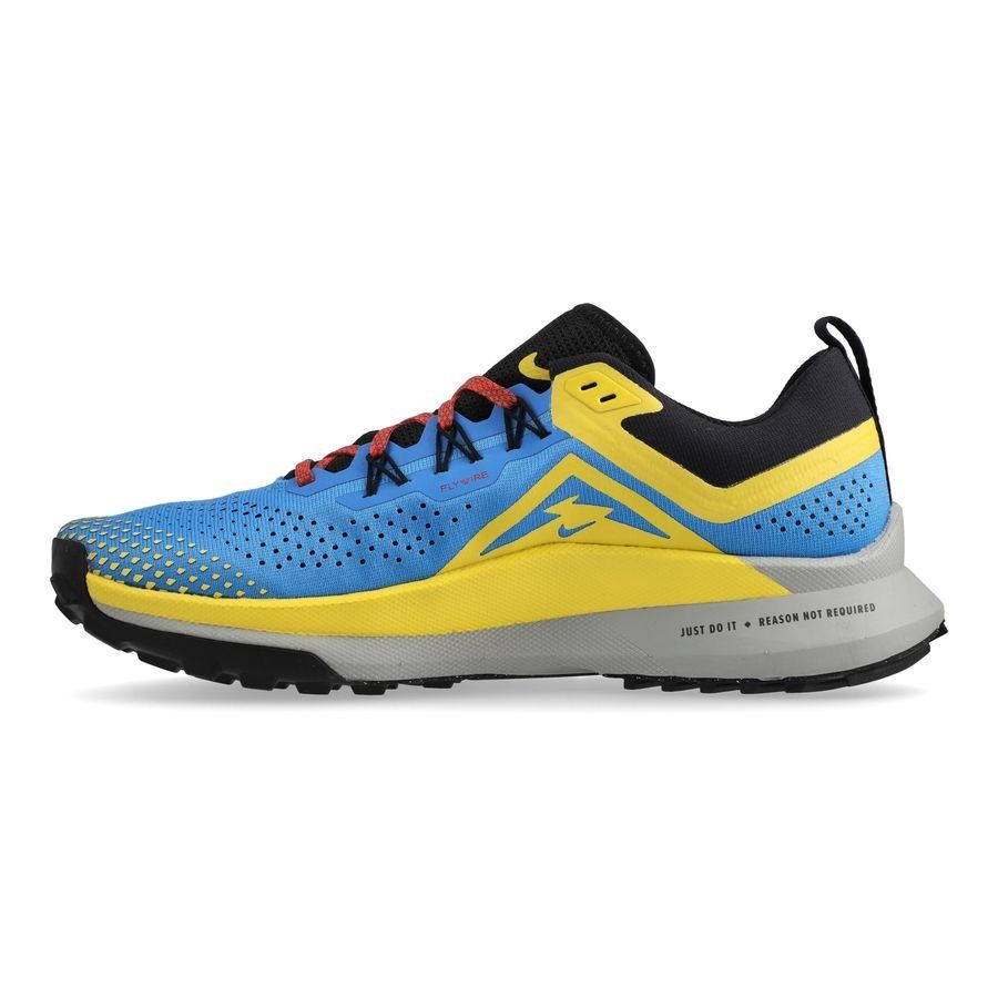 Nike Chaussures de Running React Pegasus Trail 4 - Bleu/Argenté/Rouge