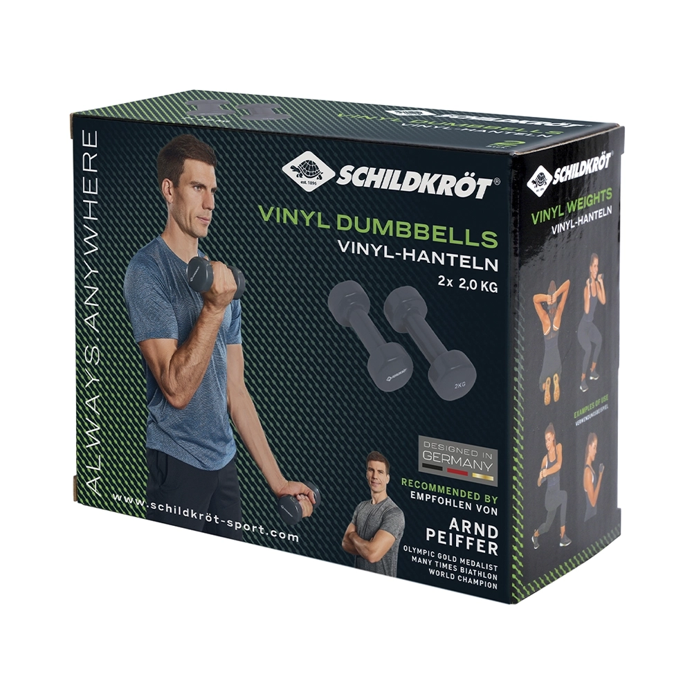 Schildkröt Vinyl Hanteln 2.0kg 2er Set