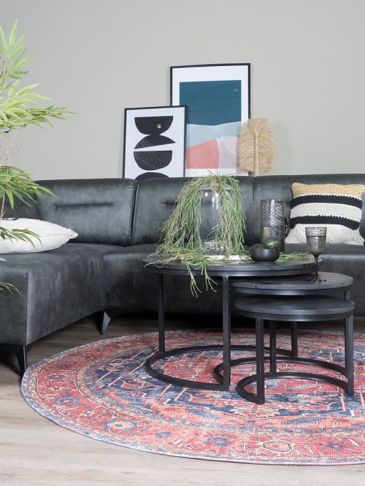 Heris Red Rond ø200 cm