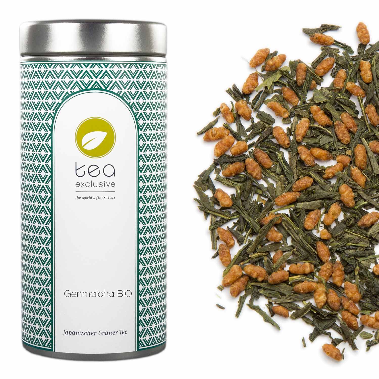 tea exclusive - Genmaicha Japanischer Grüner Tee bio