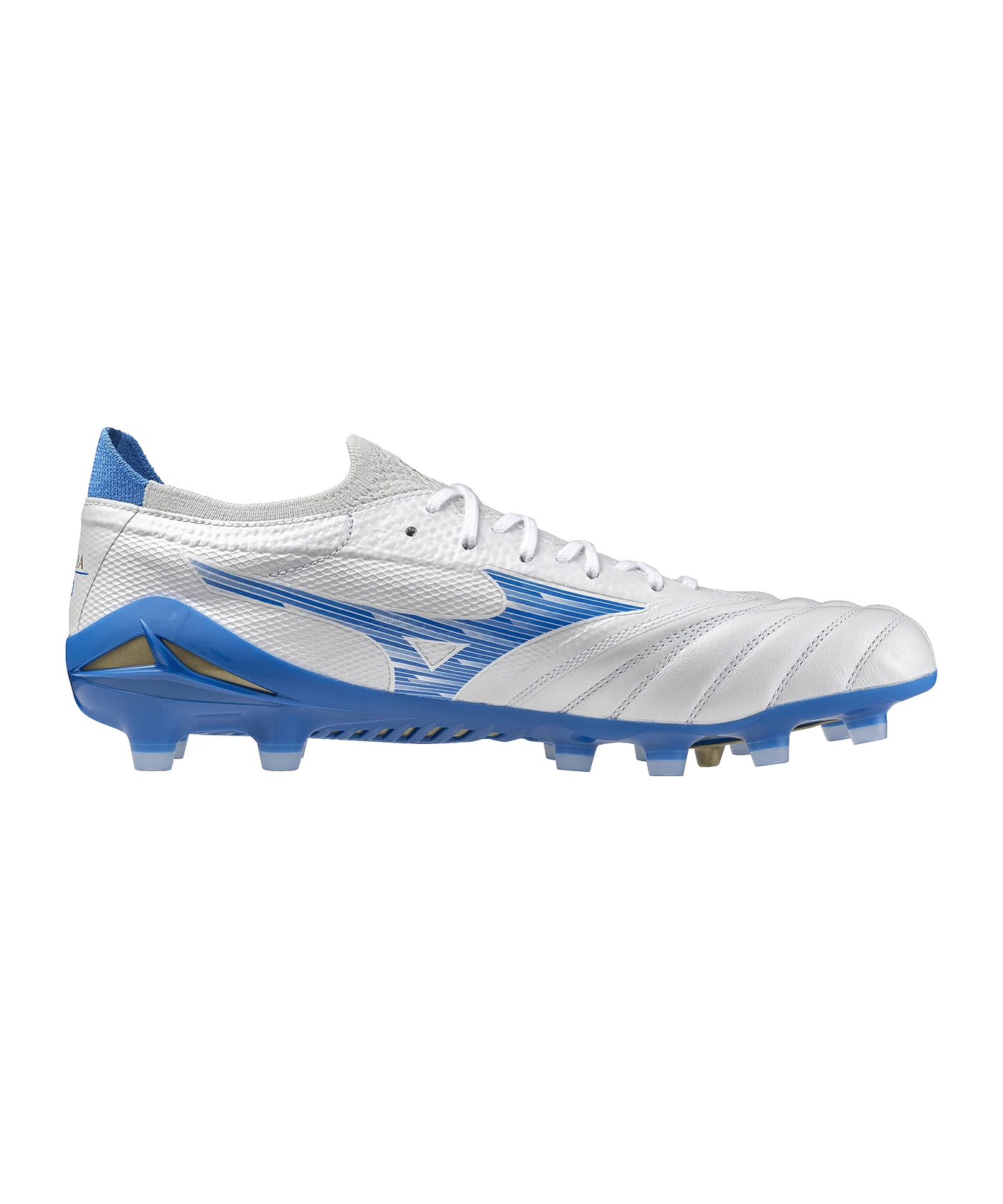 Mizuno Morelia Neo IV Beta Elite FG Mugen Weiss Blau F25