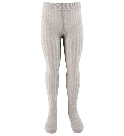 Minymo trømpebukser - 2-pak - Solid Rib - Sort/Gråmeleret