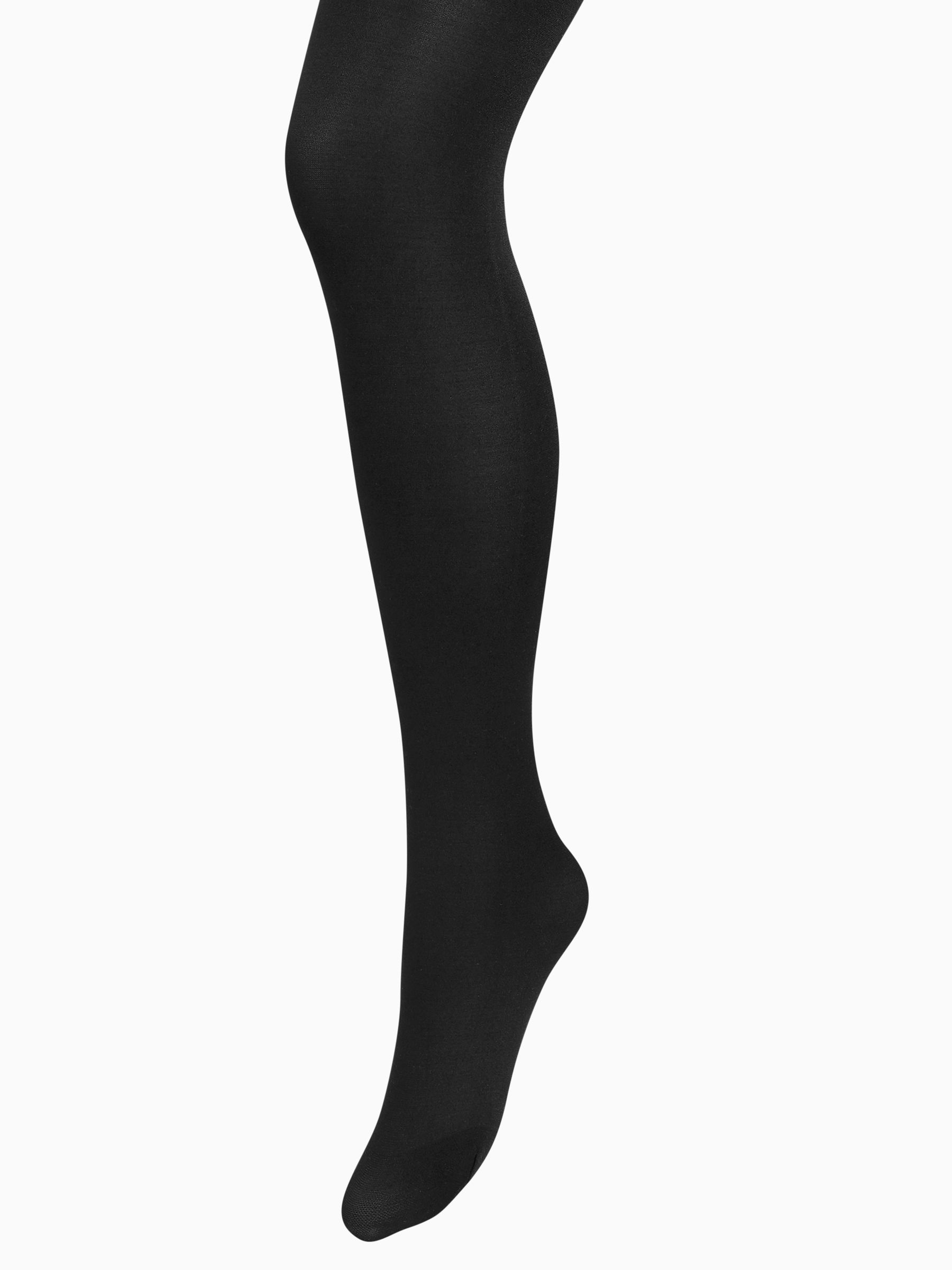 Zwart - 80 denier ondoorschijnende panty