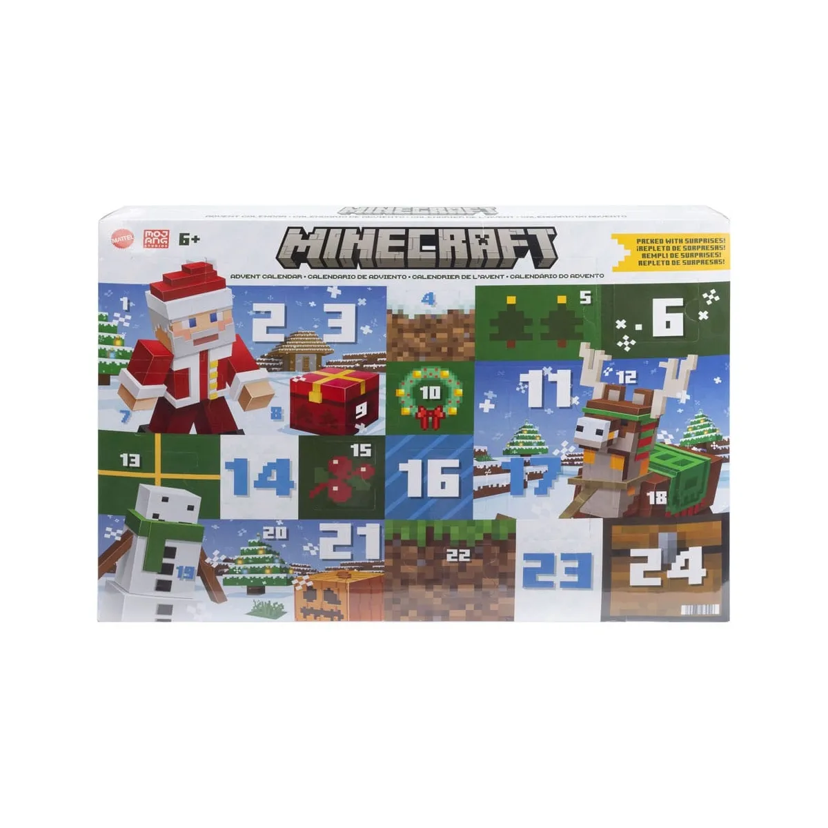 MATTEL Calendrier de l'Avent Minecraft