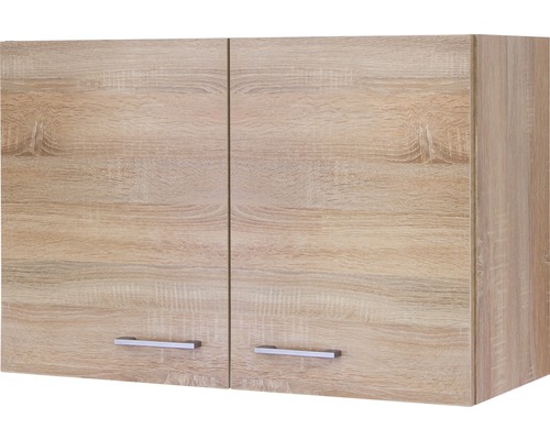Flex Well wandkast Samoa BxDxH 80 x 32 x 55 cm sonoma eiken mat gedemonteerd scharnier links rechts