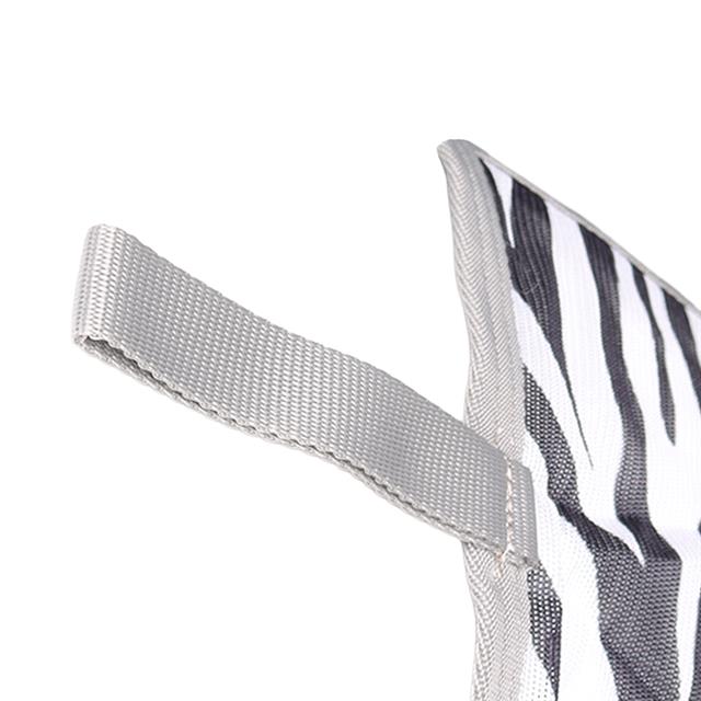 Vliegendeken Epplejeck EJZebra 2.0 Full Neck Zwart-wit