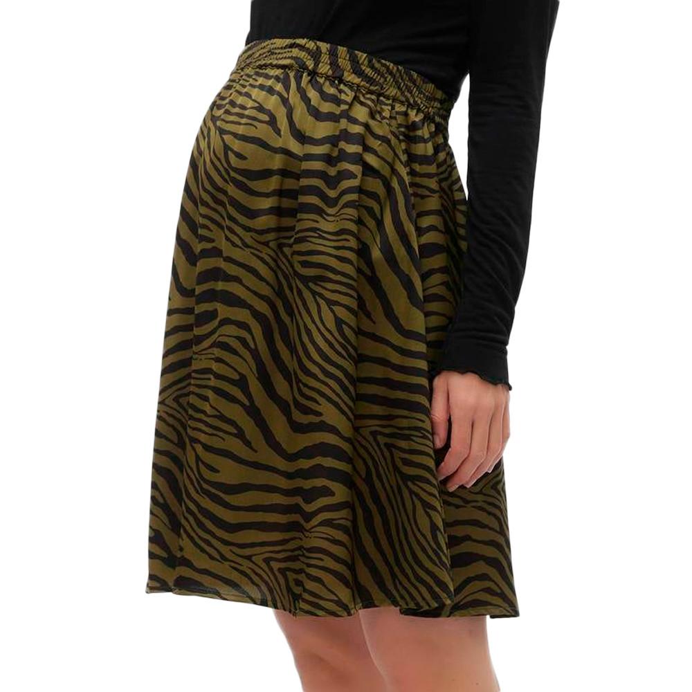 Mamalicious Jupe Kaki/Noir Femme Mamalicious Eandra