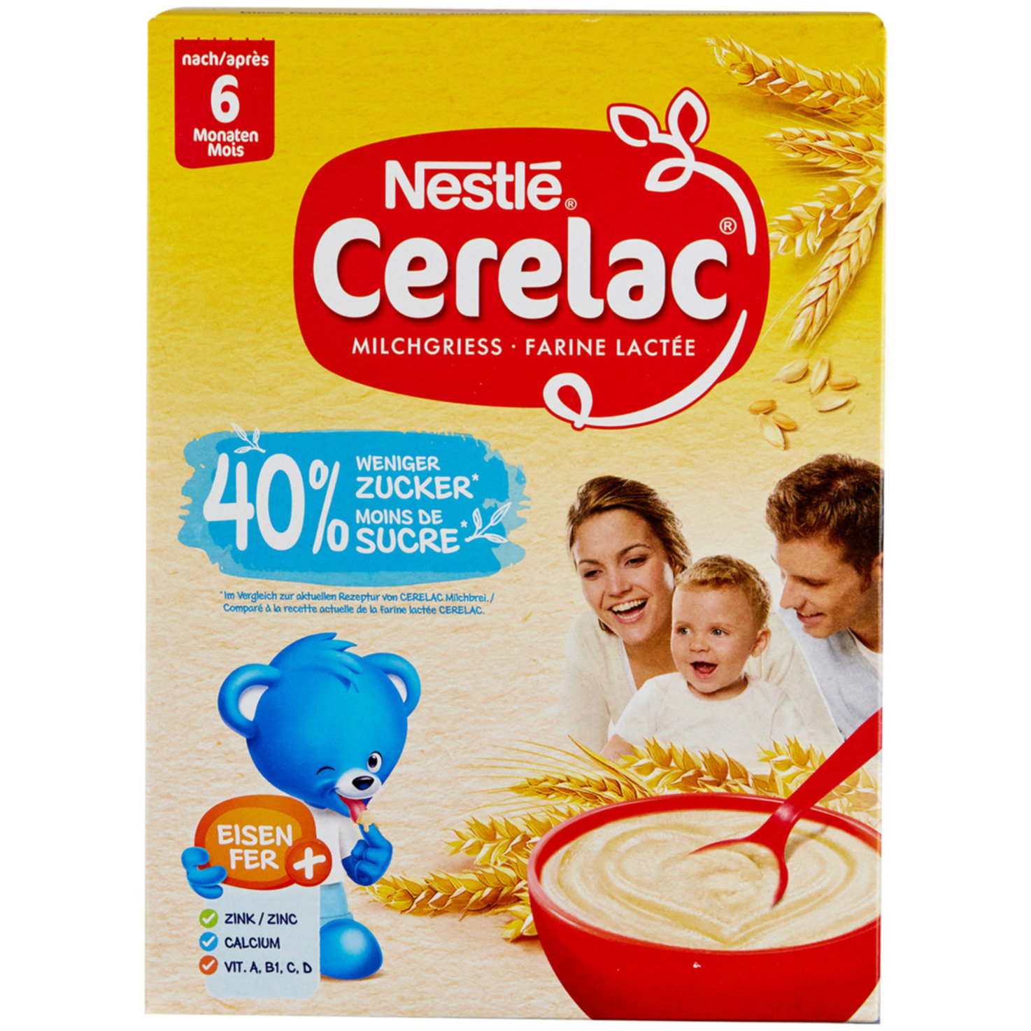 Nestlé Cerelac Ligeira, Milchbrei für Babys, nach 6 Monaten