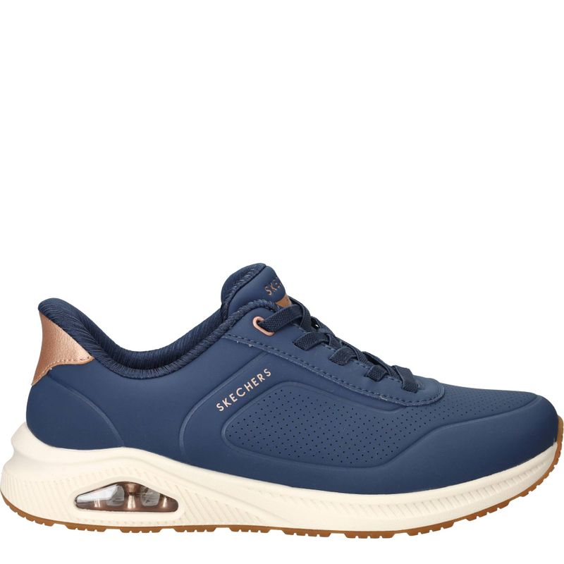 Skechers Arch Fit Uno Sneakers Blauw Dames