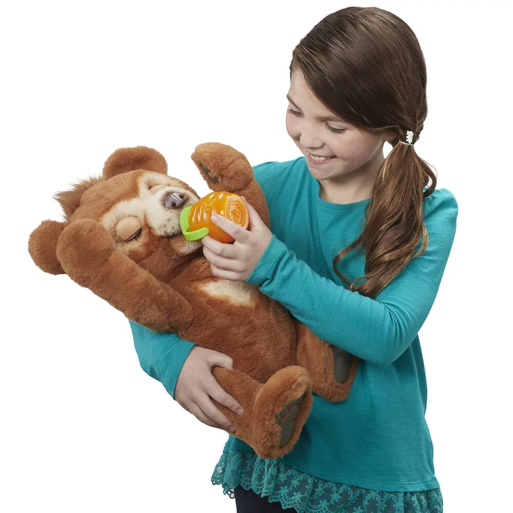FURREAL - PELUCHE CUBBY, L'OURS CURIEUX