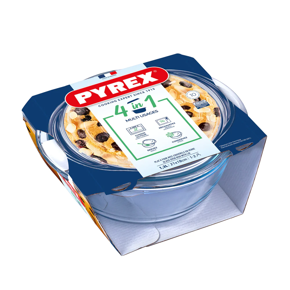 Cocotte ronde Essentials 21 x 18 cm Pyrex