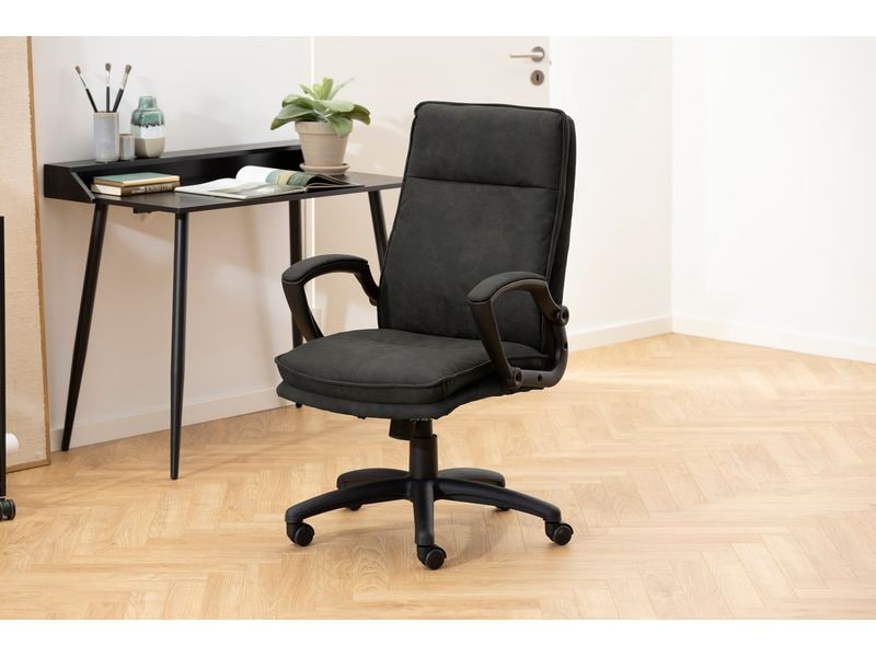 AC Design Bürostuhl Brad, mit Armlehnen und Bremsrollen, An Moderner Schreibtischstuhl in edler Optik