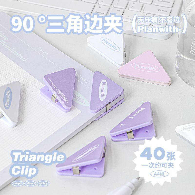 princesseria - Driehoek Letterbinder Clip / Set