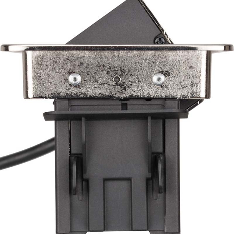 Brennenstuhl Indesk Power 1396200113 verzonken stekkerdoos 3-voudig met 2x USB