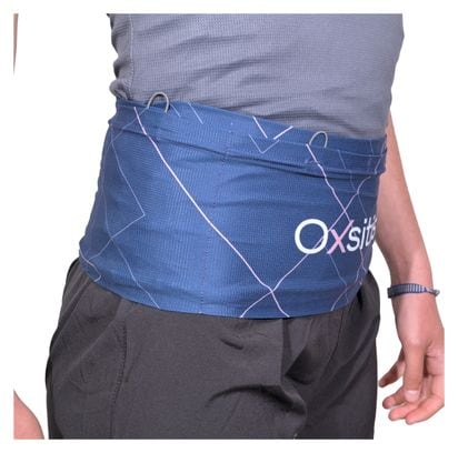 Ceinture de Trail Unisexe Oxsitis Slimbelt Gravity Bleu/Rose