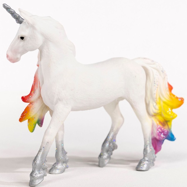 Schleich® Spielfigur »BAYALA®, Regenbogeneinhorn Hengst (70725)«