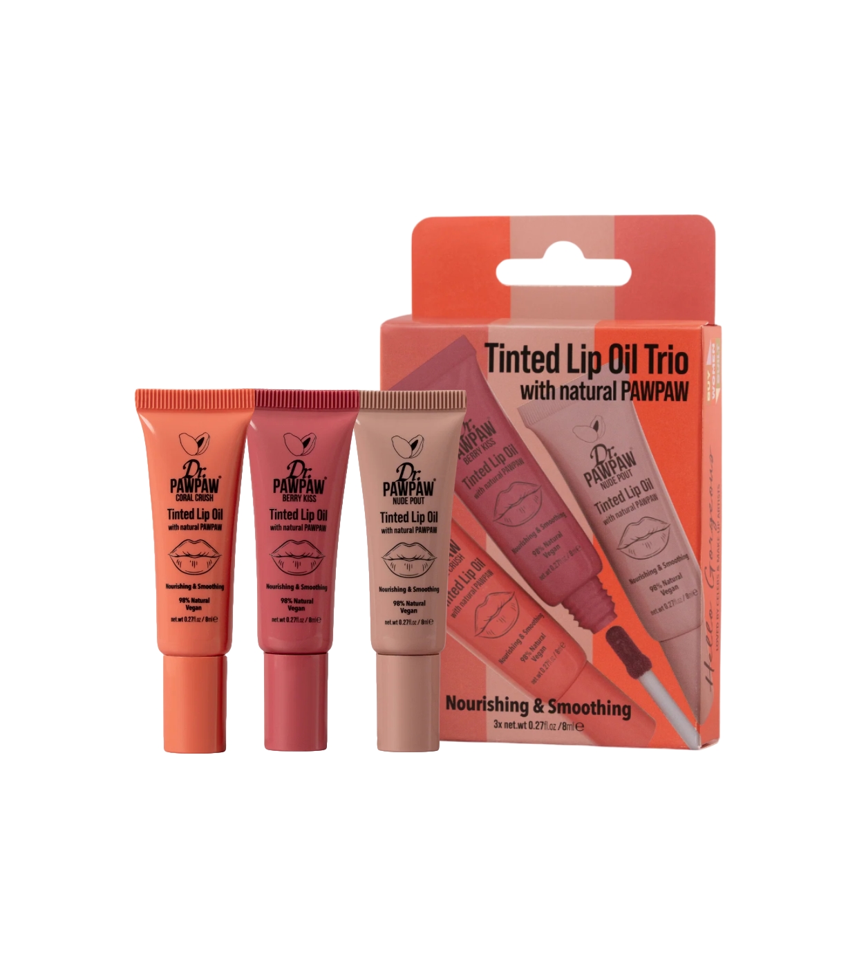 Dra. Paw Paw - Trio de Tinturas Labiais