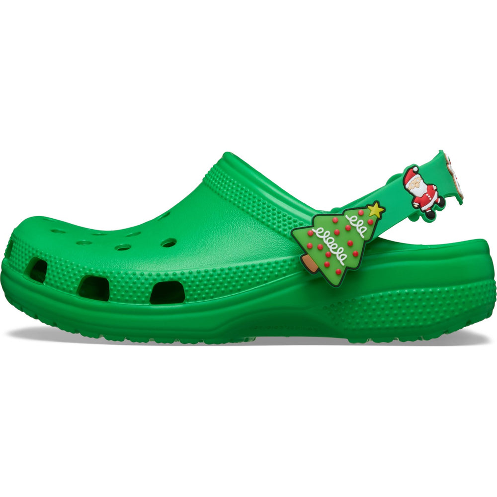 Køb Crocs Grass Green Classic Holiday Icons Lights