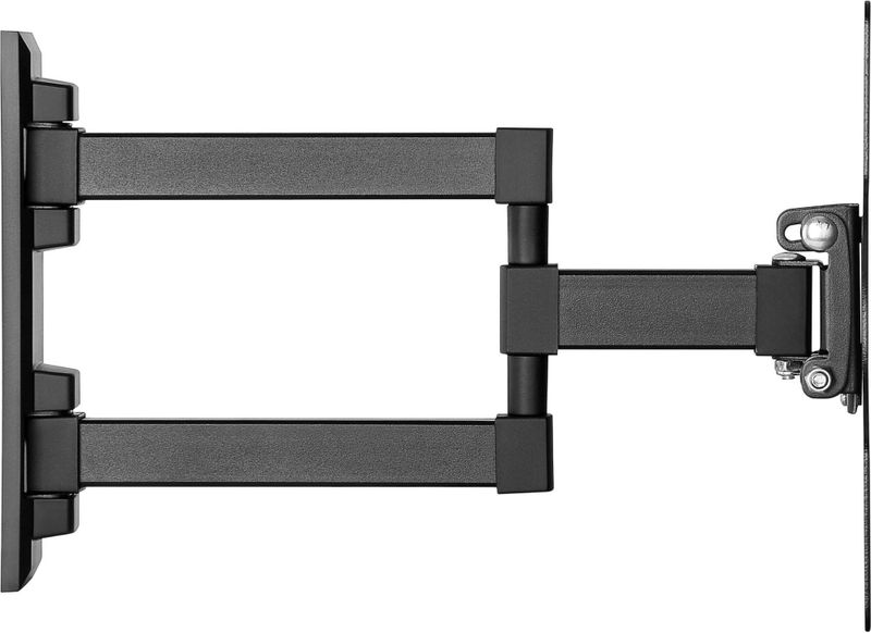 Tv muurbeugel voor 23-42 inch schermen - Basic - Kantelbaar en Draaibaar - Tot 20kg - Zwart