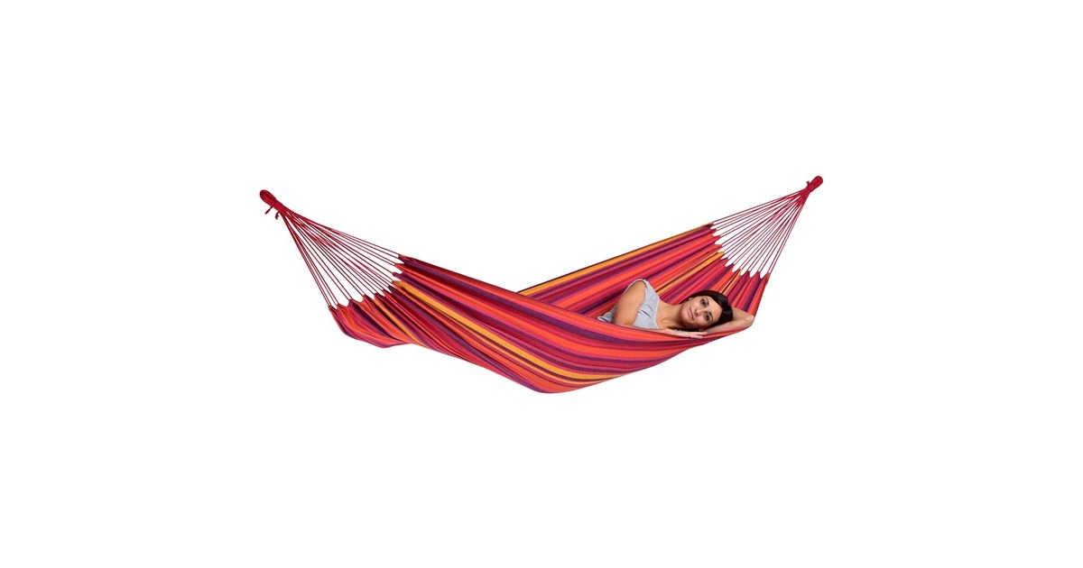 AmazonasTahiti Vulcano hangmat  (Rood/lila)