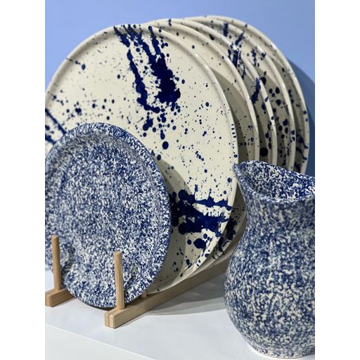 Familianna Christian Middagstallerken, Granite Blue, Ø27 cm