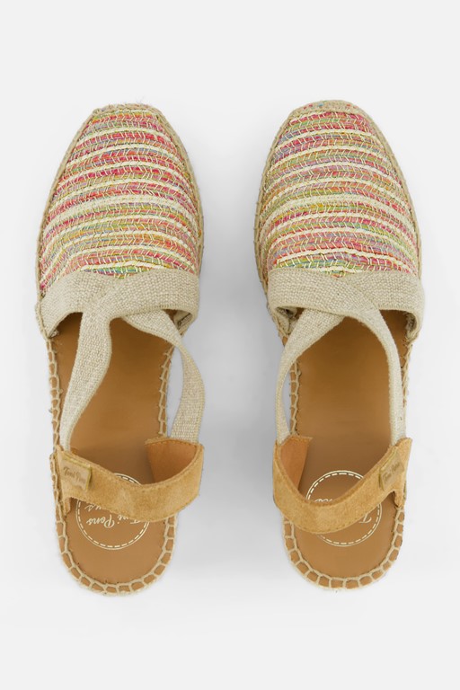 Toni Pons Terra Espadrilles beige Textiel