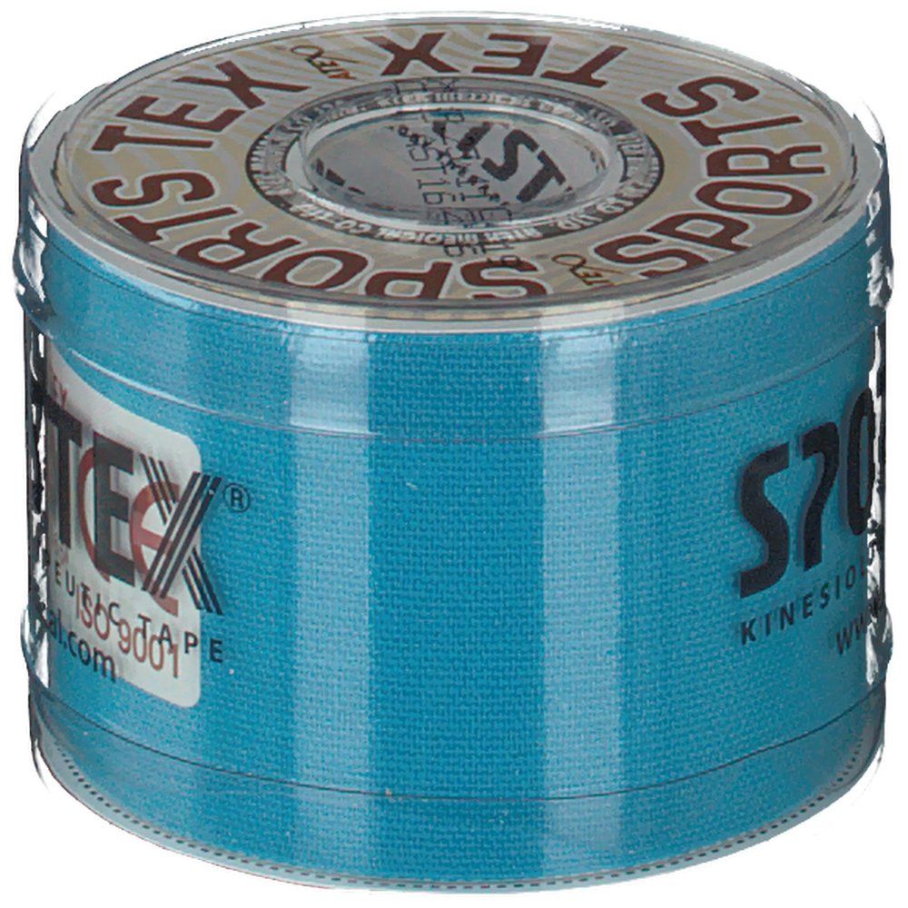 ATEX® SPORTS TEX Kinesiologie Tape 5 cm x 5 m Blau