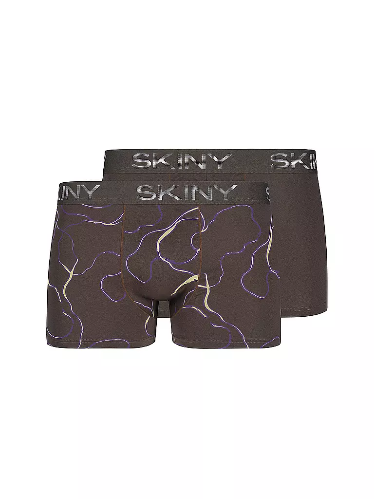 SKINY Pants 2er Pkg. fango lines selection braun