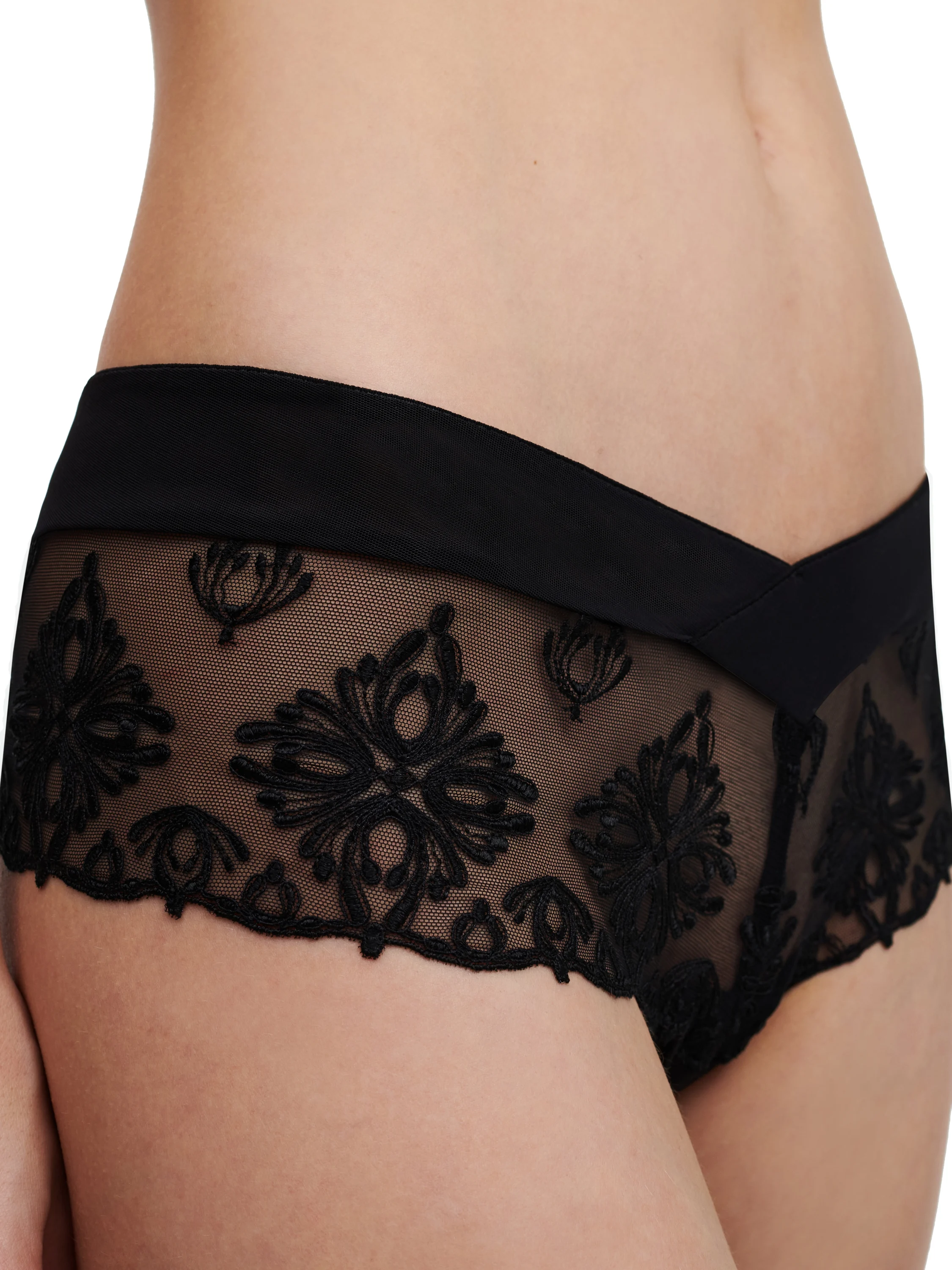 CHAMPS ELYSEES - Shorty broderie italienne | Noir