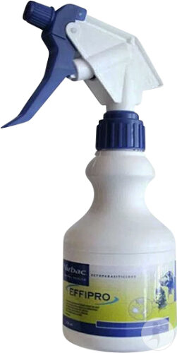 Virbac Effipro 2,5mg/ml Solution Pulvérisation Cutanée Chats Et Chiens Spray 100ml