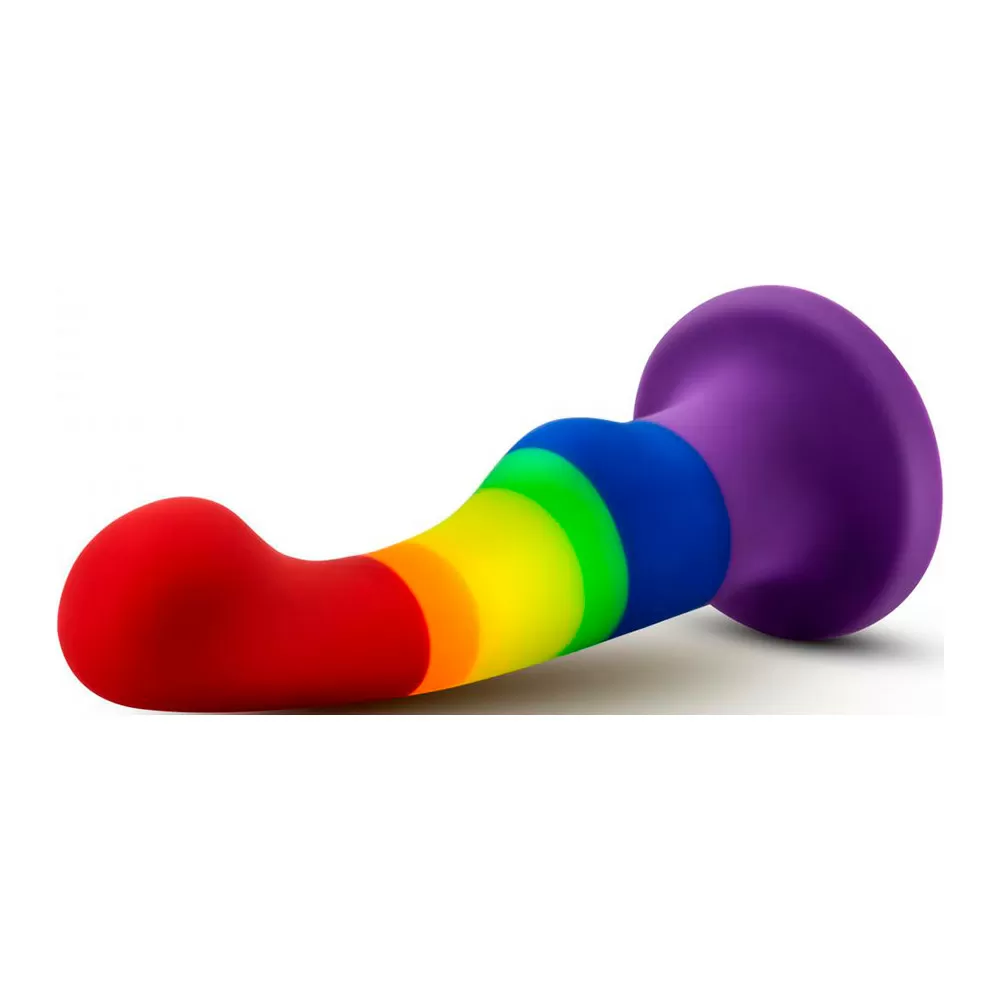 Addiction Pride Silicone Dildo With Suction Cup - Freedom