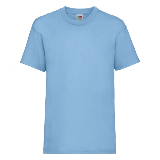 Camiseta básica de manga curta Fruit of the Loom Premium Quality 100% algodão