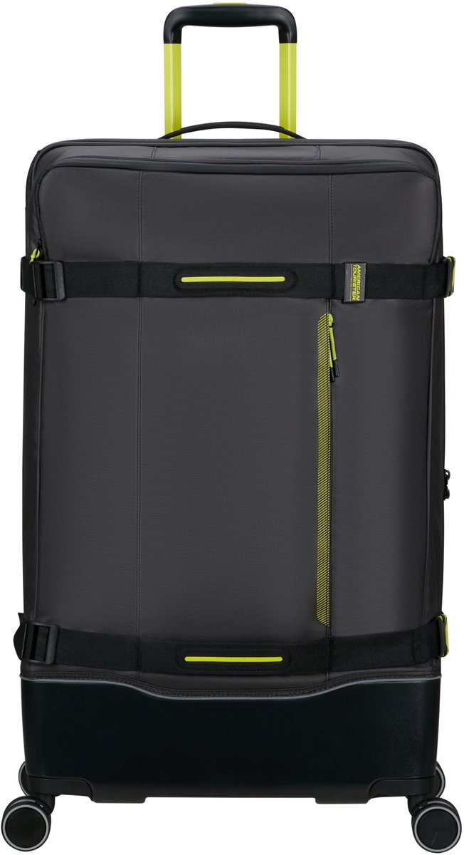 American Tourister Urban Track Spinner L Coated Black/ Lime