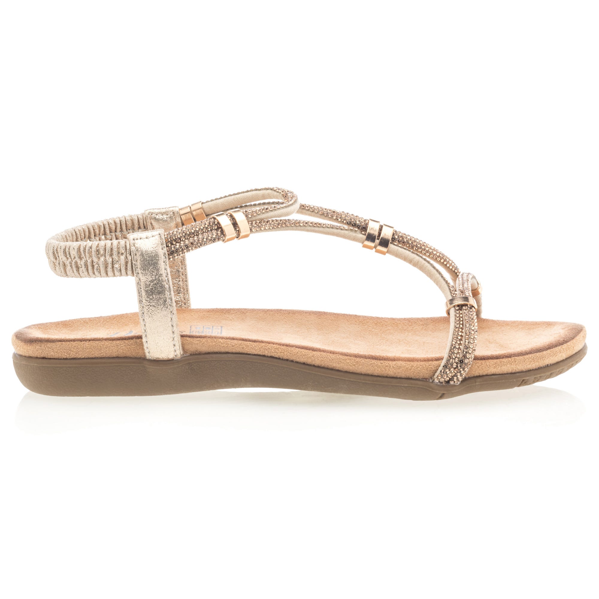 Sandales Femme or