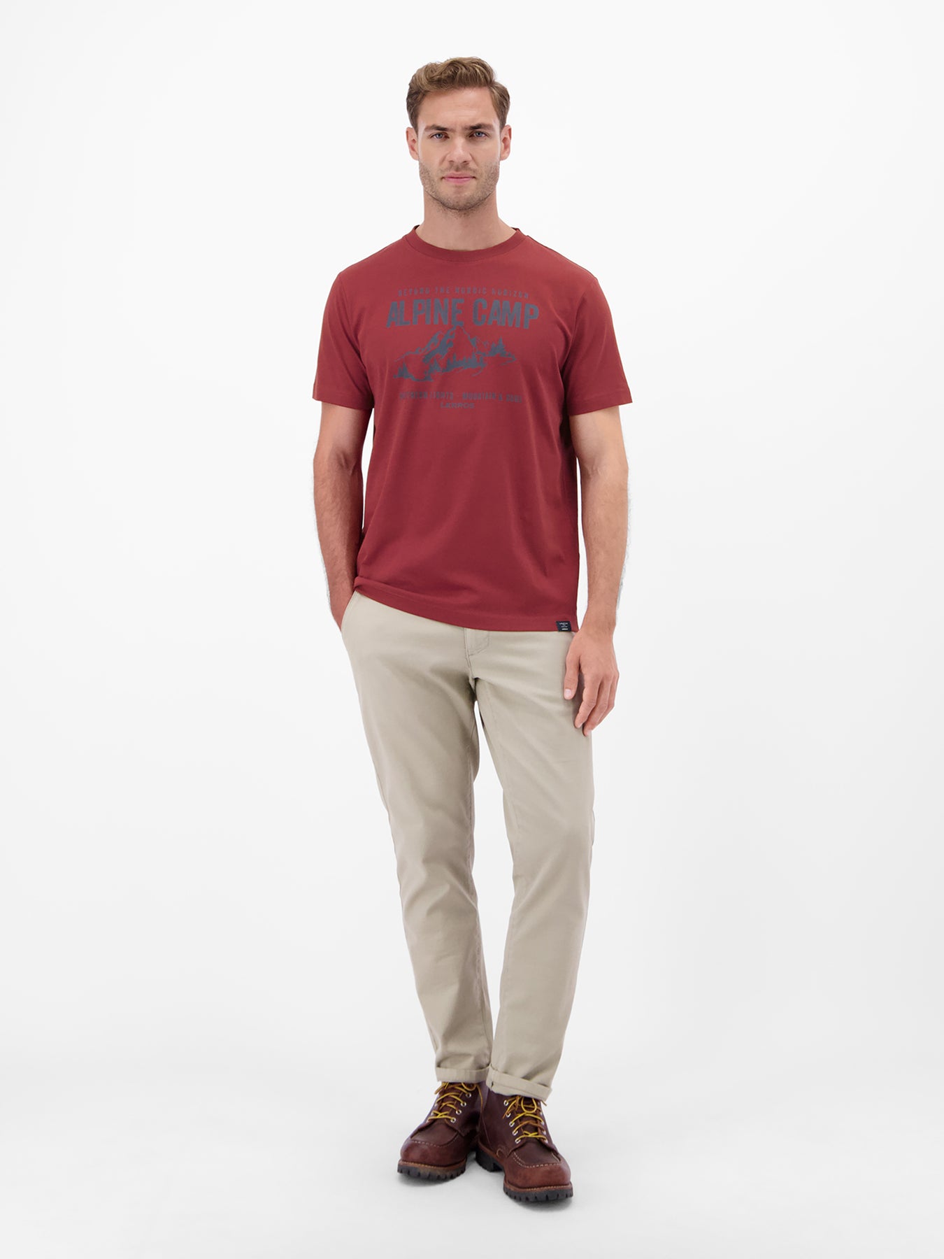 Herren T-Shirt mit Outdoorprint