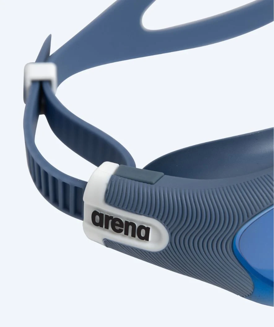 Arena motions svømmebriller - The One Plus Mirror - Mørkeblå/blå