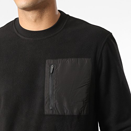 Sweat Crewneck Polaire Nikolai Noir