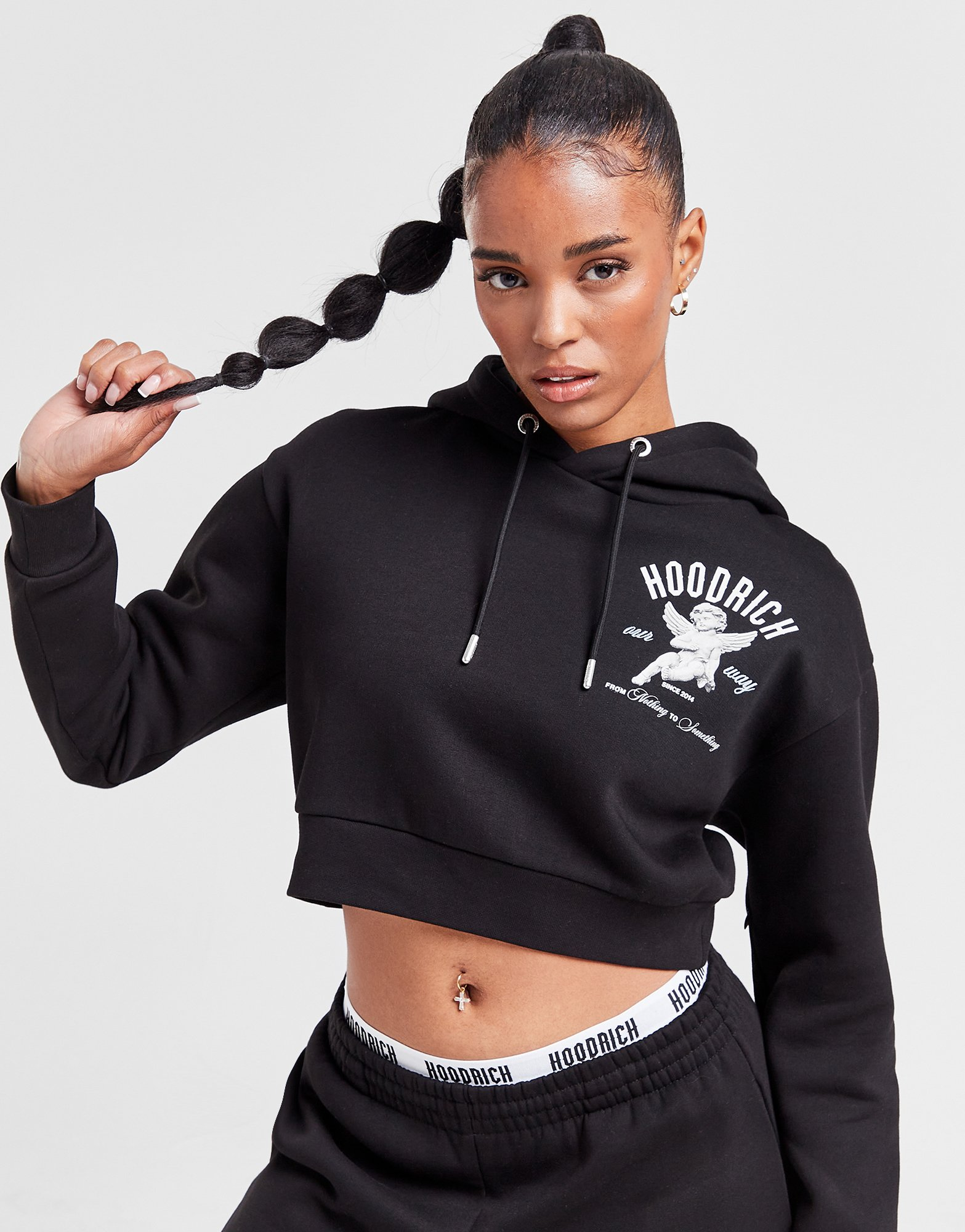 Hoodrich Sweat à Capuche Court Glow Femme