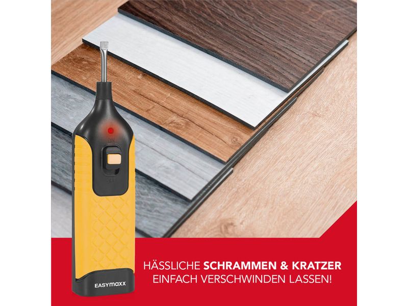 EASYmaxx PVC- & Vinyl-Reparaturset 19‑teiliges Set für DIY-Beschädigungen